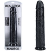 REALROCK 38cm Extra Long Dildo - Black - Black 38 cm (15'') Extra Long Dong