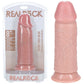 REALROCK 20cm Extra Thick Dildo - Flesh - Flesh 20 cm (8'') Extra Thick Dong