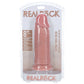 REALROCK 20cm Extra Thick Dildo - Flesh - Flesh 20 cm (8'') Extra Thick Dong