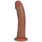 REALROCK 15cm Vibrating Cock - Tan - Tan 15.2 cm (6'') USB Rechargeable Vibrating Dong