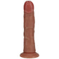 REALROCK 15cm Vibrating Cock - Tan - Tan 15.2 cm (6'') USB Rechargeable Vibrating Dong