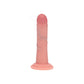 REALROCK Dual Density 6'' Vibrating Silicone Dildo - Flesh - Flesh 15.2 cm USB Rechargeable Vibrating Dildo