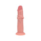 REALROCK Dual Density 7'' Sliding Skin Silicone Dildo - Flesh - Flesh 15.2 cm Sliding Skin Dildo