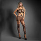 SHEER UNHOLY Bodystocking Dress - Black - Black - One Size