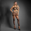 SHEER UNHOLY Bodystocking Dress - Black - Black - One Size