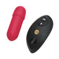 Secret Kisses ROSEGASM Petal Play Mini Bullet Vibe - Red 7.5 cm USB Rechargeable Bullet with Wireless Remote
