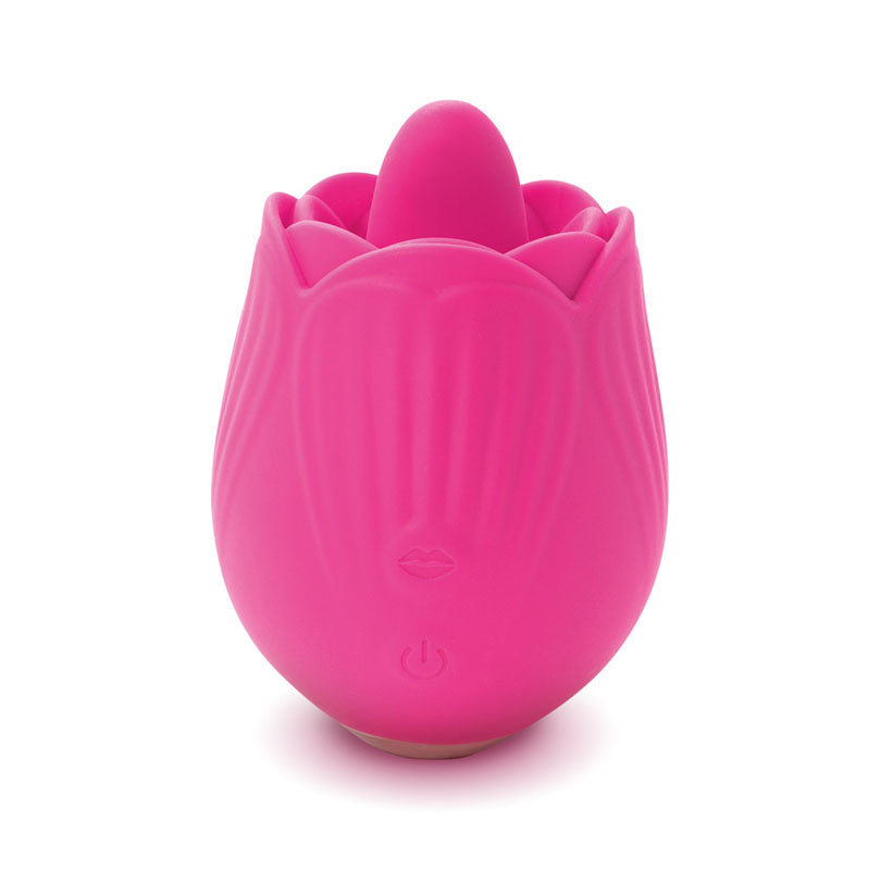 Skins Rose Buddies - The Rose Flix - Pink USB Rechargeable Flicking Rose Stimulator