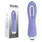 Selopa IN A FLAP - Purple 15 cm USB Rechargeable Flicking Stimulator