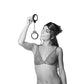 Sex & Mischief Shadow Cuff Kit - Black - 2 Piece Set