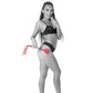 Sex & Mischief Amor Crop - Red/Black Heart Crop
