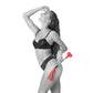 Sex & Mischief Amor Crop - Red/Black Heart Crop