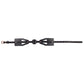 Sex & Mischief Brat Ball Gag - Black/Rose Gold Mouth Restraint