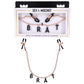 Sex & Mischief Brat Charmed Nipple Clamps - Rose Gold Nipple Clamps with 45 cm Chain