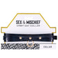 Sex & Mischief Orbit Day Collar - Black Collar