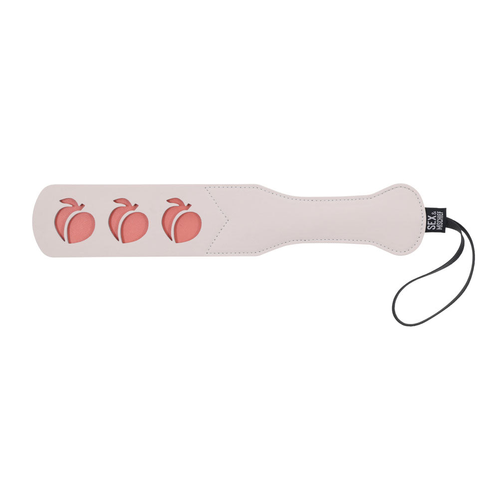 Peaches n CreaMe Peach Paddle: Fun Spanking Accessory – SIMPLY EROTIX