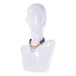 Sex & Mischief Cougar Day Collar - Navy Blue/Gold Collar