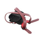 S&M Exs & Ohs Cross Cuffs - Red/Black Restraints