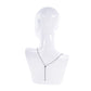 S&M Exs & Ohs Body Jewelry with Nipple Ties - Metal Chain with Nipple Ties