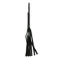 Sex & Mischief Faux Leather Flogger - Black Flogger Whip