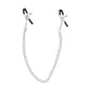 Sex & Mischief Chained Nipple Clamps - Nipple Clamps with 30 cm Chain