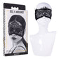 S&M Veiled Vision Lace Blindfold - Black Lace Blindfold