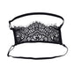 S&M Veiled Vision Lace Blindfold - Black Lace Blindfold