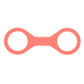 Sex & Mischief Peaches n CreaMe Small Silicone Cuffs - Peach Silicone Restraints