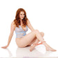Sex & Mischief Peaches n CreaMe Large Silicone Cuffs - Peach Large Silicone Restraints