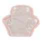 Sex & Mischief Peaches n CreaMe Spiked Sensory Glove - Peach Furry Glove with Metal Spikes