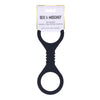 Sex & Mischief Shadow Small Silicone Cuffs - Black Small Restraints