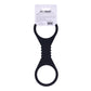 Sex & Mischief Shadow Large Silicone Cuffs - Black Large Restraints
