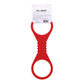 Sex & Mischief Amor Large Silicone Cuffs - Red Large Restraints