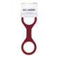 Sex & Mischief Enchanted Small Silicone Cuffs - Burgundy Small Restraints