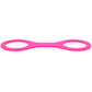 Sex & Mischief Small Hot Pink Silicone Cuffs - Hot Pink Small Restraints