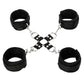 SPORTSHEETS 5 Piece Hot Tie & Cuff Set - Black Restraints