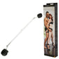 SPORTSHEETS Expandable Spreader Bar & Cuffs - Metal 74 cm Spreader Bar with Cuffs