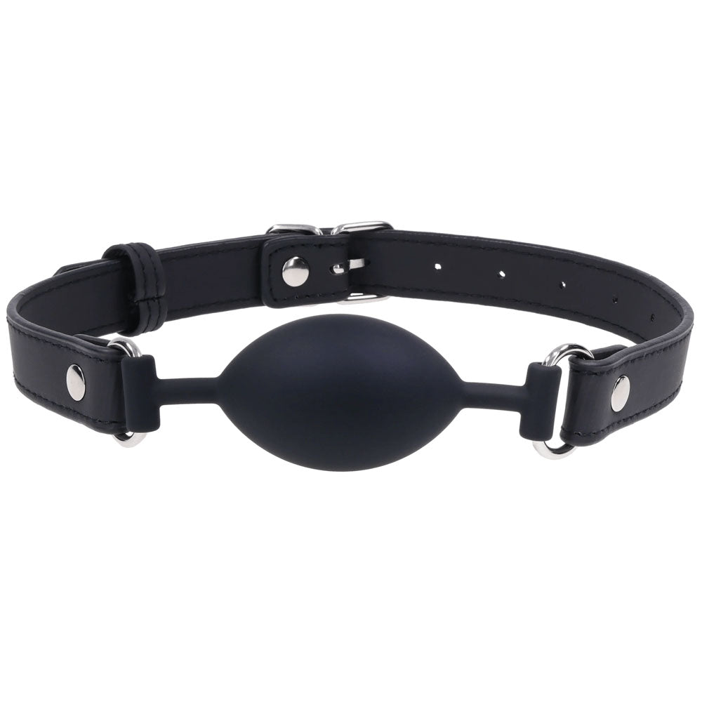 SPORTSHEETS Signature Midnight Muse Oval Gag - Black Mouth Restraint