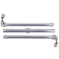 SPORTSHEETS Signature Adjustable Spreader Bar - Silver Metal Adjustable Spreader Bar (No Cuffs Included)