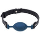 SPORTSHEETS Signature Twilight Tease Oval Gag - Blue Mouth Restraint
