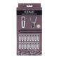 EDGE Body Zipper Clothes Pins - Chrome Chrome Pins - Set of 16