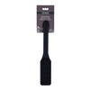 EDGE Pins & Needles Silicone Paddle - Black Spanking Paddle with Insertable Handle