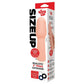 Size Up Realistic 2 Inch Penis Extender - Flesh 5 cm (2'') Penis Extension Sleeve