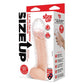 Size Up 1.5 Inch See-Thru Stretch Penis Extender - Clear 3.8 cm (1.5'') Penis Extension Sleeve
