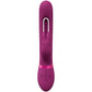 VIVE Mika - Pink - Pink 23.2 cm USB Rechargeable Rabbit Vibrator with Flapping Shaft