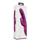 VIVE Mika - Pink - Pink 23.2 cm USB Rechargeable Rabbit Vibrator with Flapping Shaft