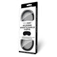 WhipSmart Silicone Wrist & Ankle Cuffs - Black - Black Restraints with Bonus Eye Mask