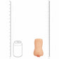 XKIN Career Girls - Amber Blowfile - Flesh 13.5 cm Vagina Stroker