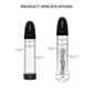 LuvPump Smart Penis Pump - Clear USB Rechargeable 2-in-1 Automatic Penis Pump