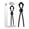 Zero Tolerance Ultimate Silicone Lasso - Black Silicone Adjustable Lasso Cock Ring