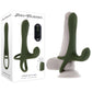 Zero Tolerance STRAP, TAP & GO - Green USB Rechargeable Vibrating & Tapping Penis Sleeve with Wireless Remote